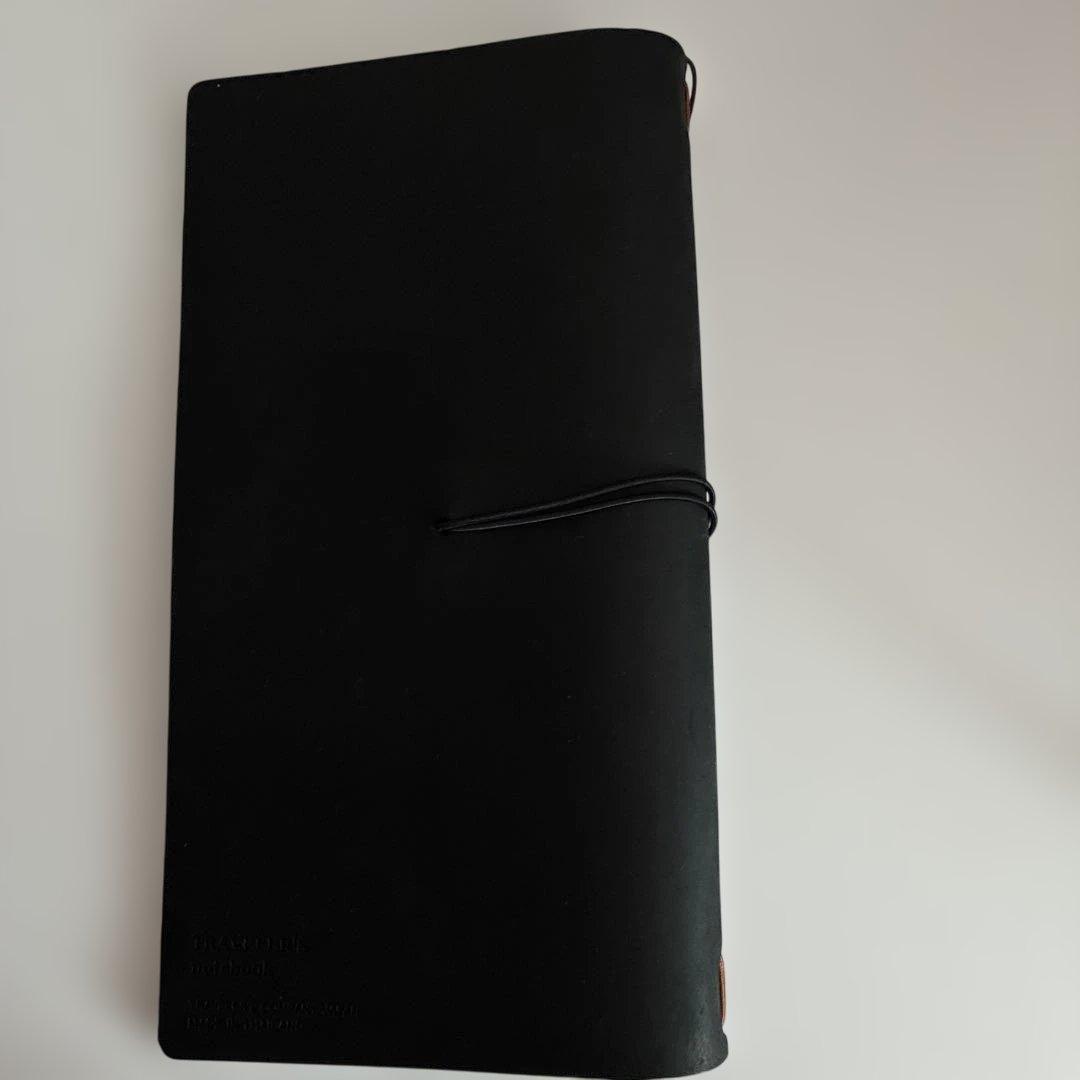 トラベラーズノートTOKYO EDITION黒 リフィル・ブラスチャームクリップ