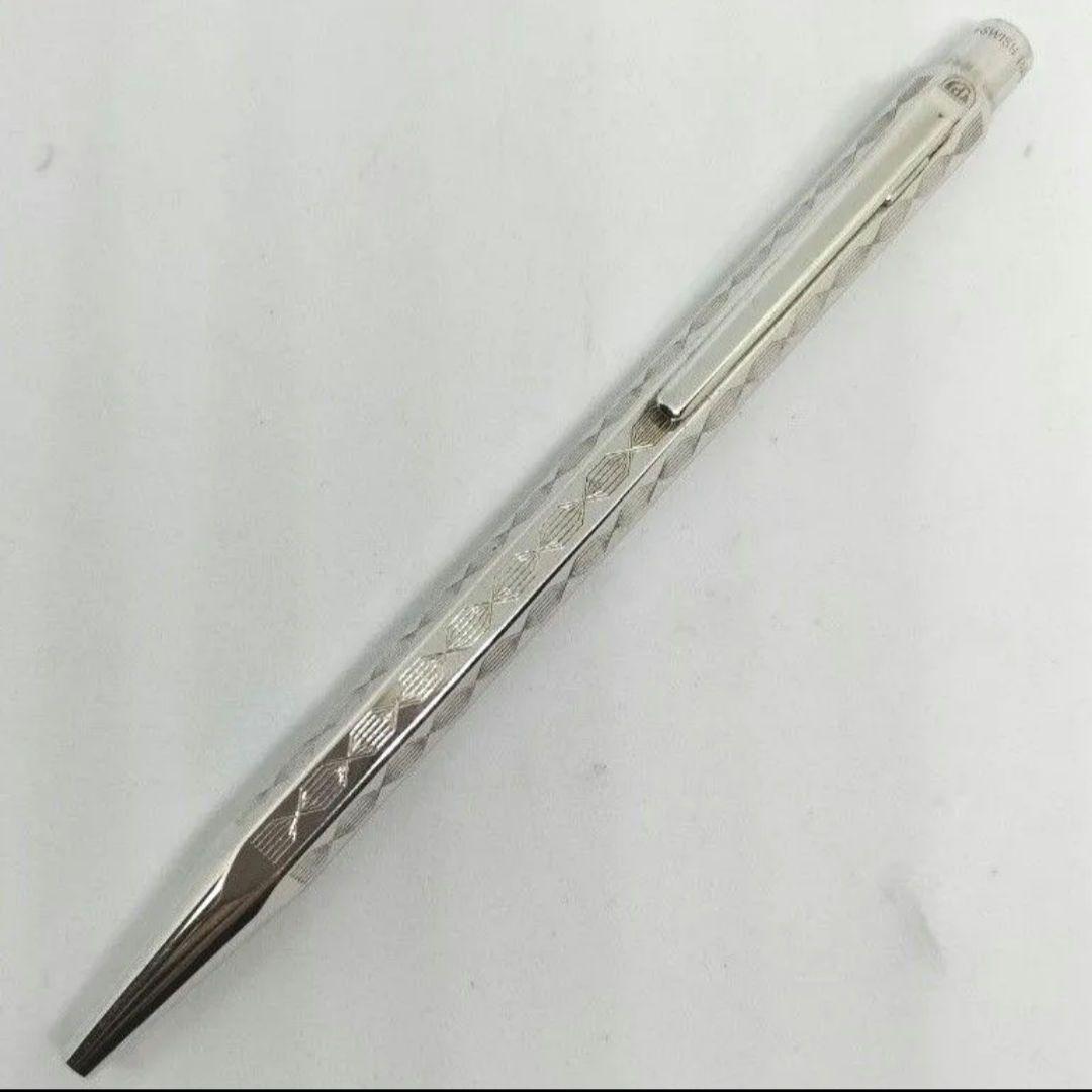 カランダッシュ エクリドール プリズマ ボールペン シルバー 銀色 旧型 銀張？