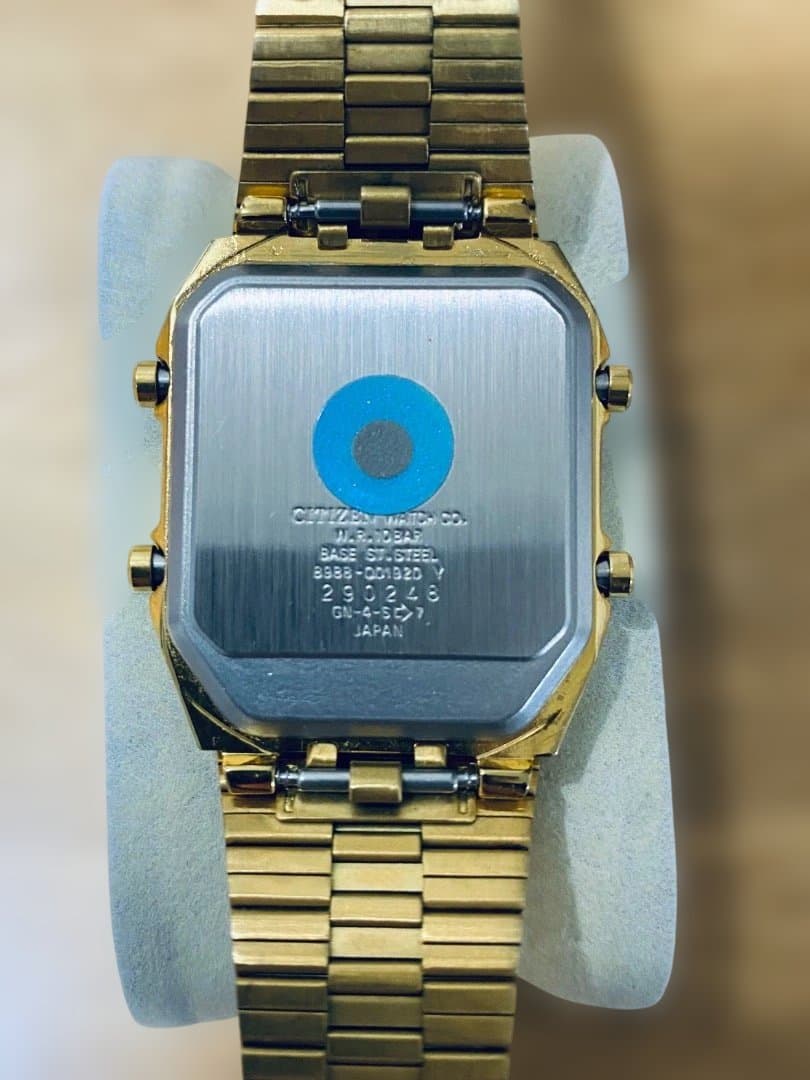 CITIZEN ANA-DIGI TEMP ゴールド 美品