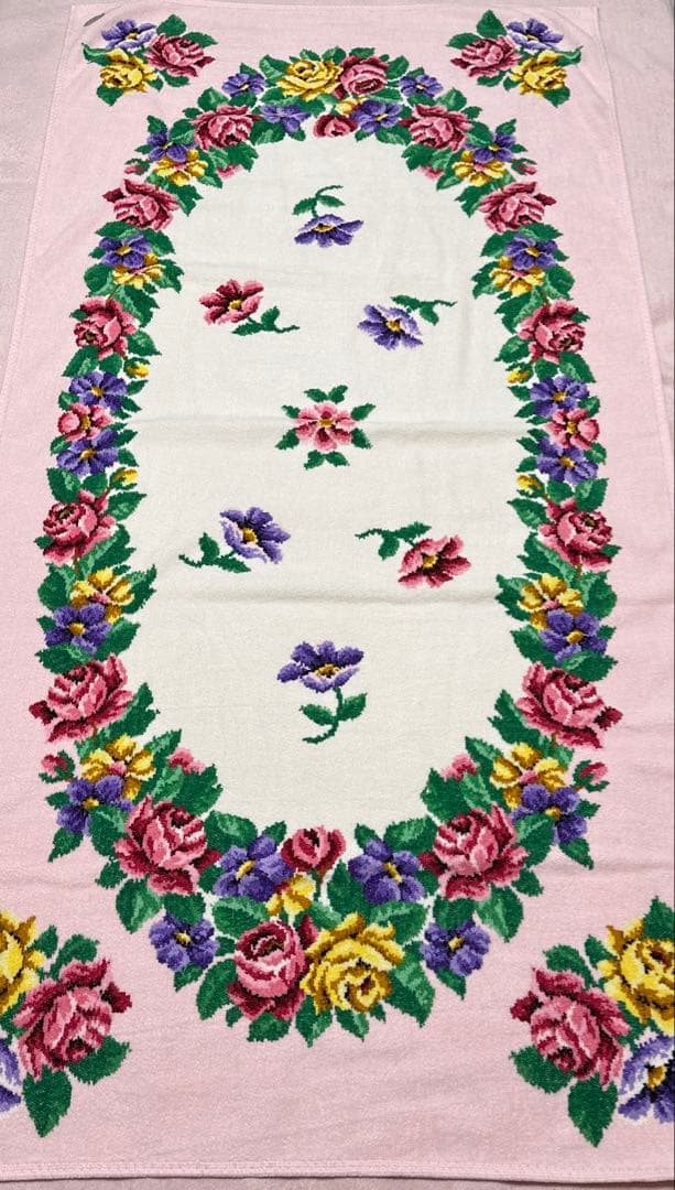 フェイラー70周年記念の特大バスタオル.ブランケット(150×75)