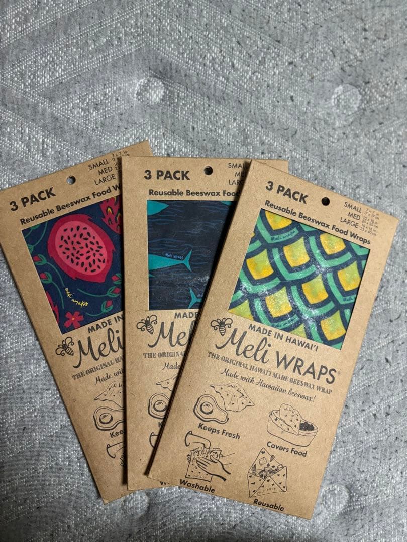 匿名配送　ハワイ Meli wraps(ミール ラップ)セット