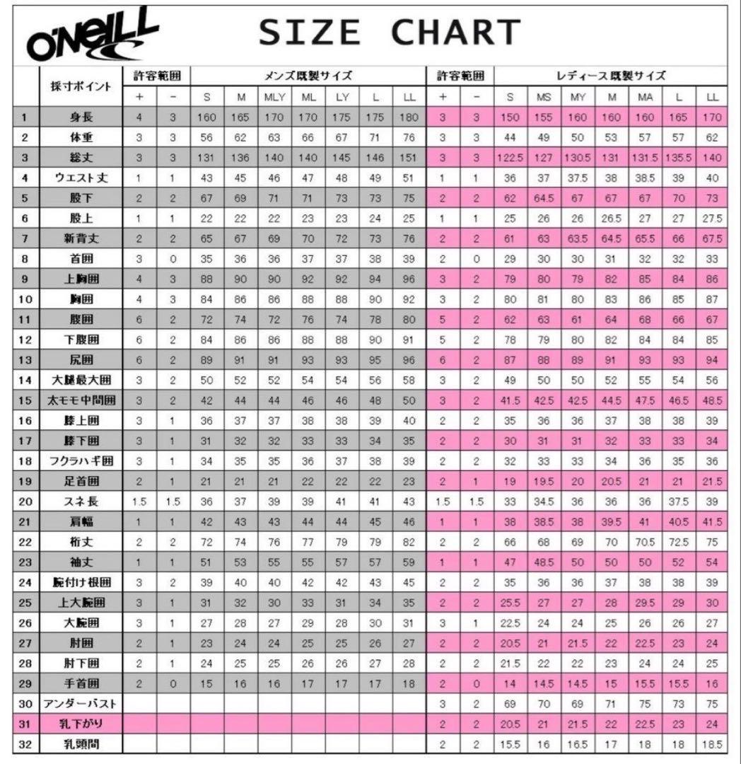 O'NEIL(オニール)ドライスーツ　rush セミドライ