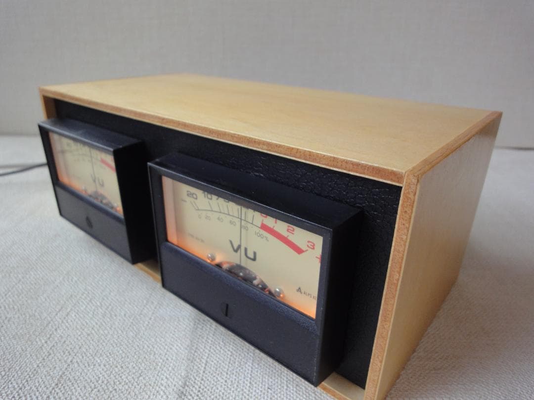 自作ステレオVUメーター190号機（ALPS KEIKI製大型）