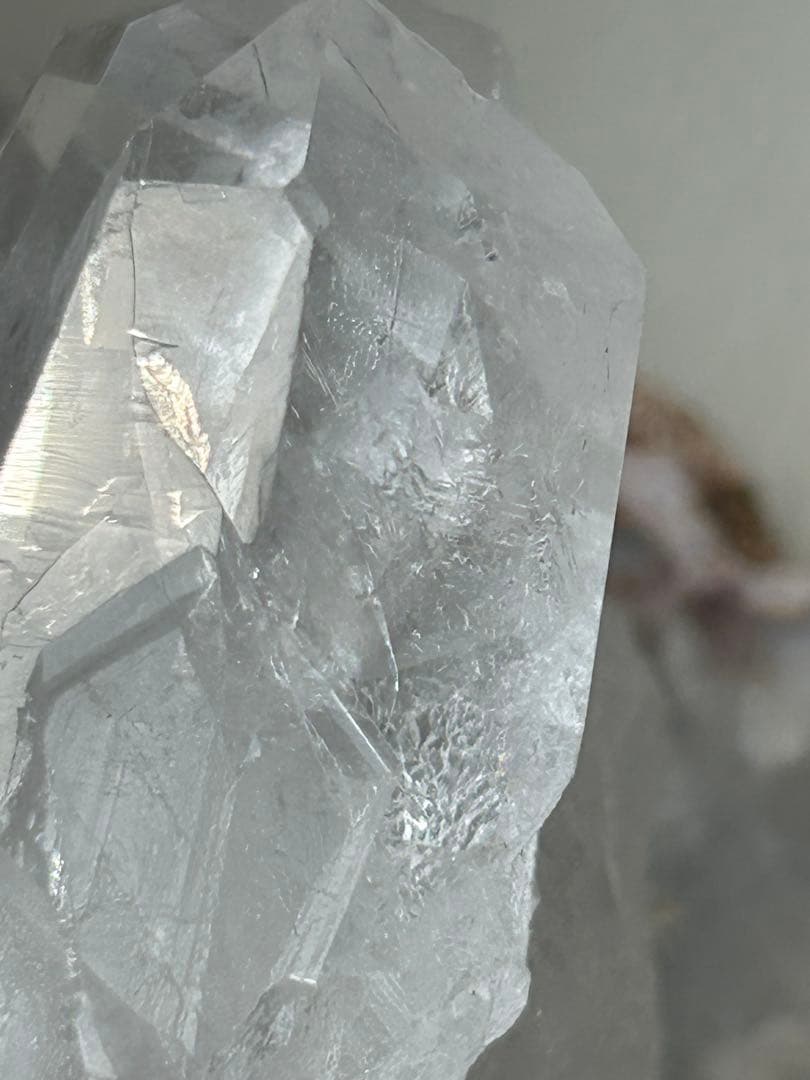 ディアマンティーナ産 レムリアンクォーツ クラスター 記憶を宿す100gの光