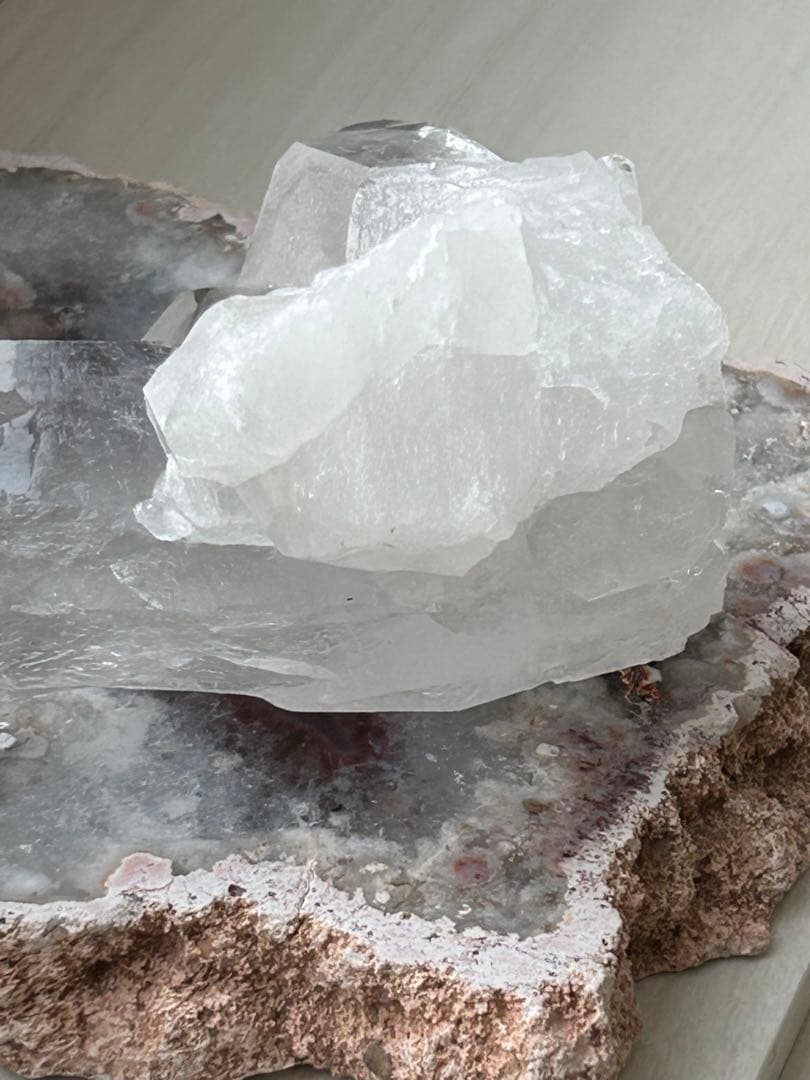 ディアマンティーナ産 レムリアンクォーツ クラスター 記憶を宿す100gの光