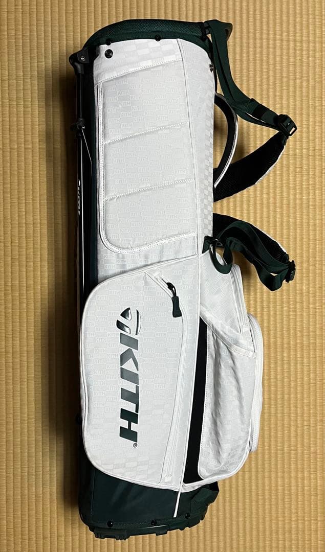 Kith テーラーメイド キャディバッグ キャディバック スタンド式 ホワイト