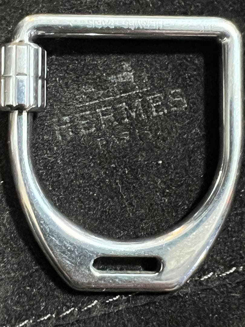 HERMES エルメス キーホルダー　エトリエ　キーリング　中古