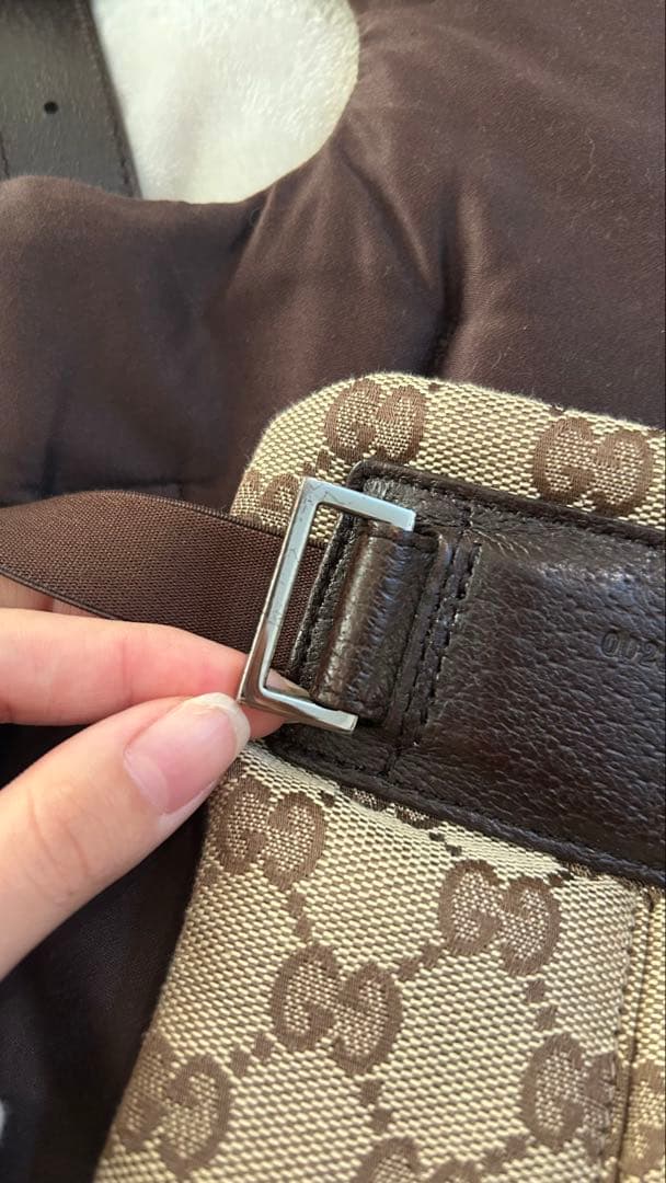 か*ち様 GUCCI 抱っこ紐 美品 袋付き