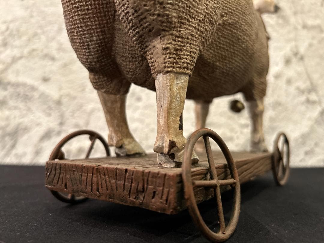 【廃番】KARE / カレ｜Pig On Wheels デコフィギュア｜豚 荷車