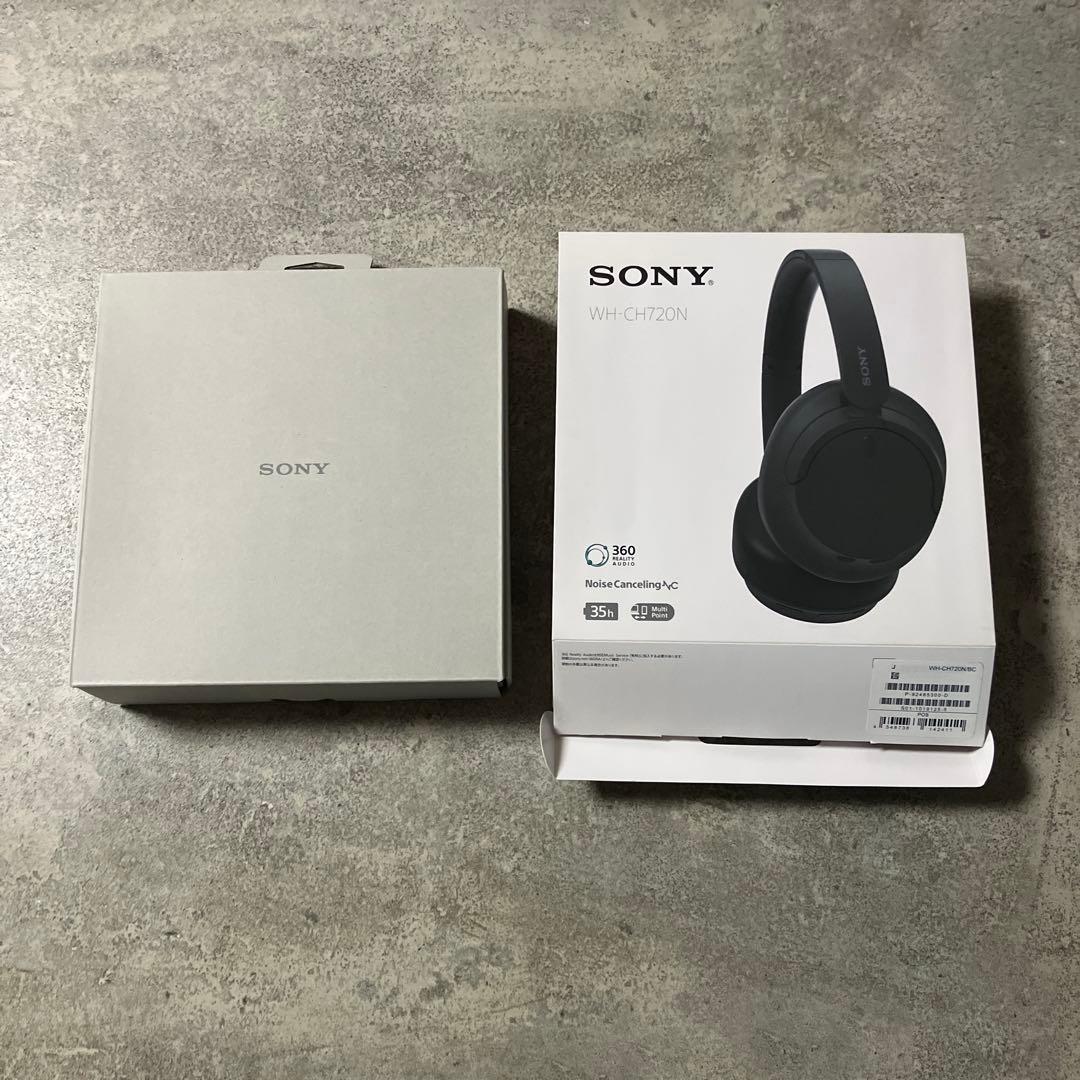 SONY WH-CH720N ブラック 美品