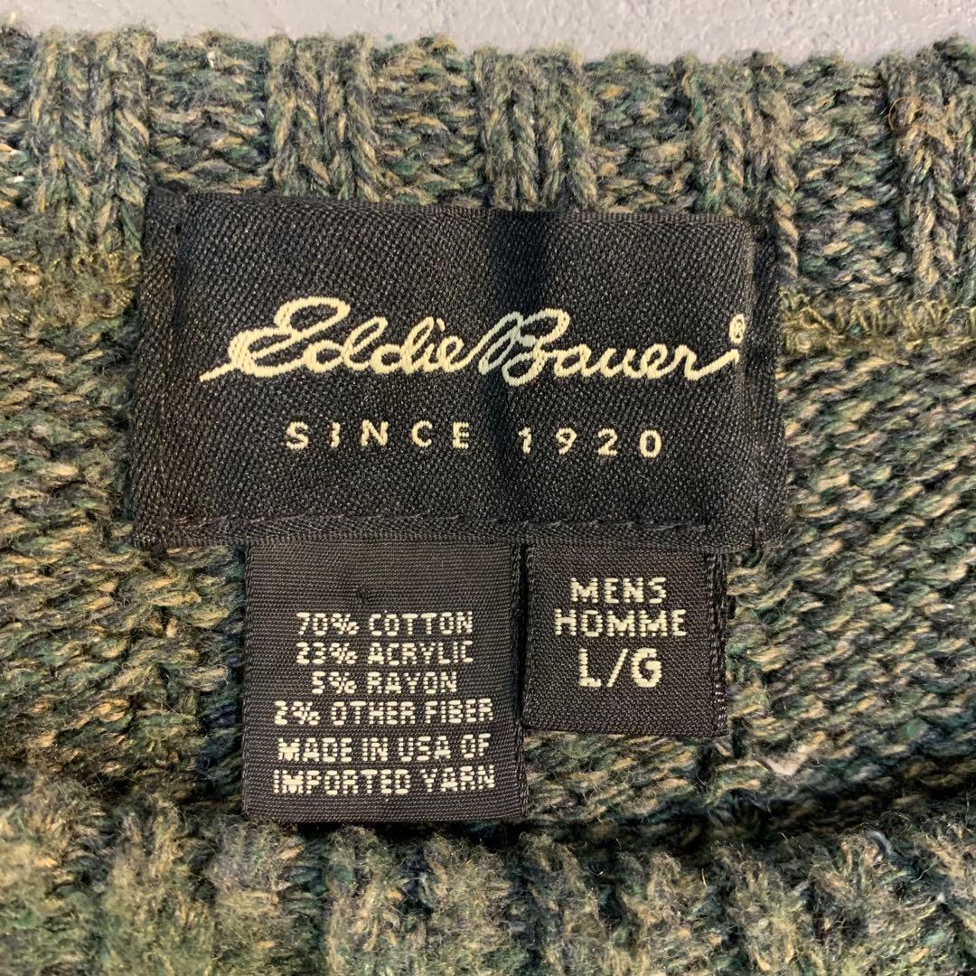 8WE386 Eddie Bauer コットンニット