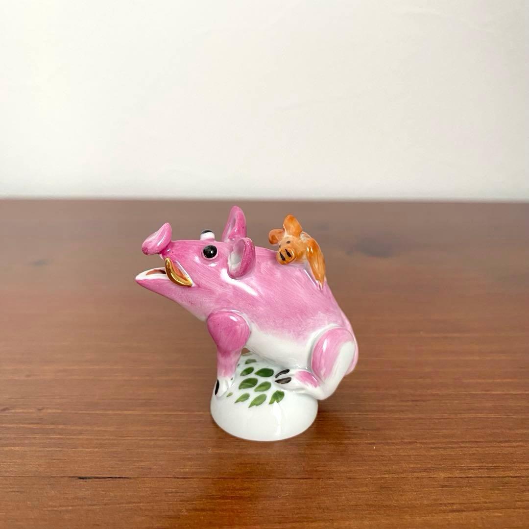 Meissen マイセン 干支シリーズ 亥 イノシシ フィギュリン