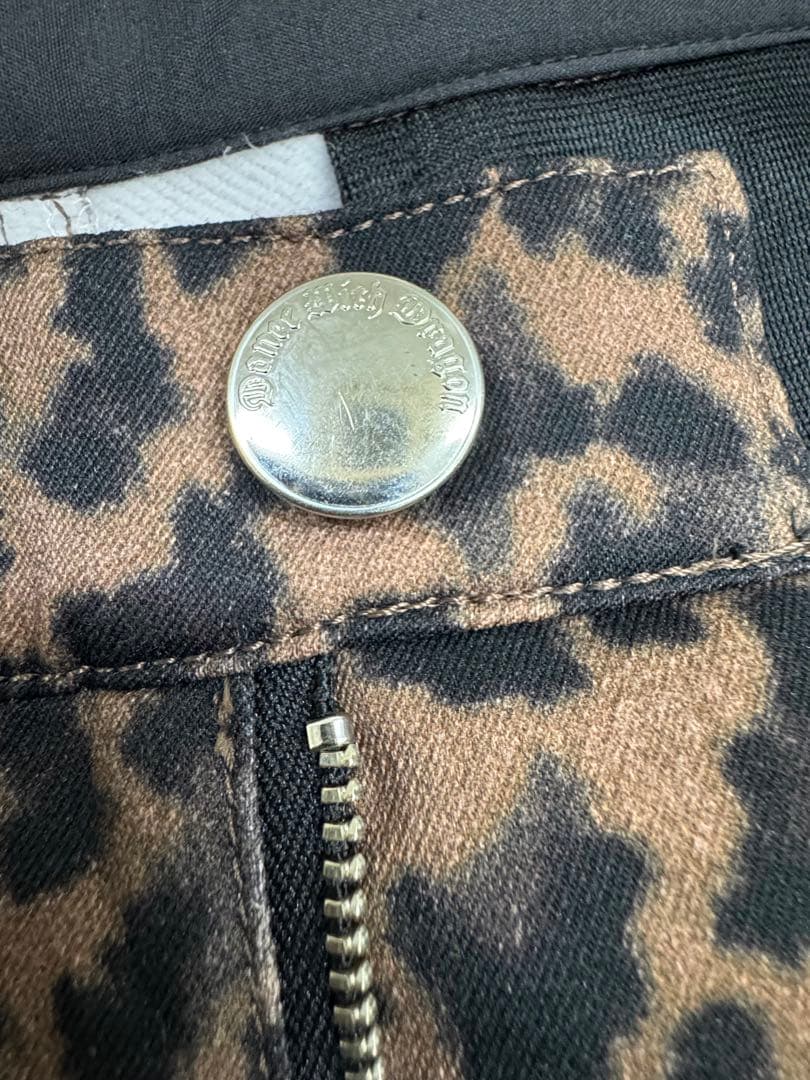 値下げ　ダンスウィズドラゴン　ヒョウ柄ジャケットとパンツセット　3