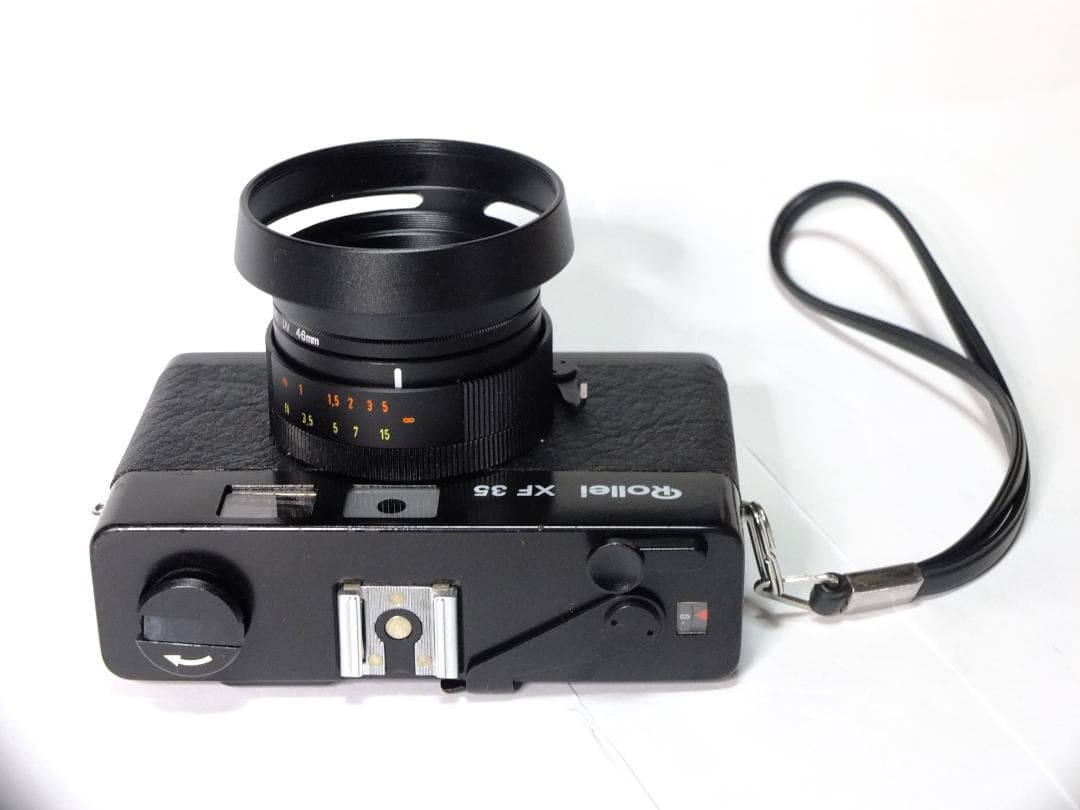 【実写確認整備品】ローライXF35／ゾナー40mmf2.3UVフィルターフード付