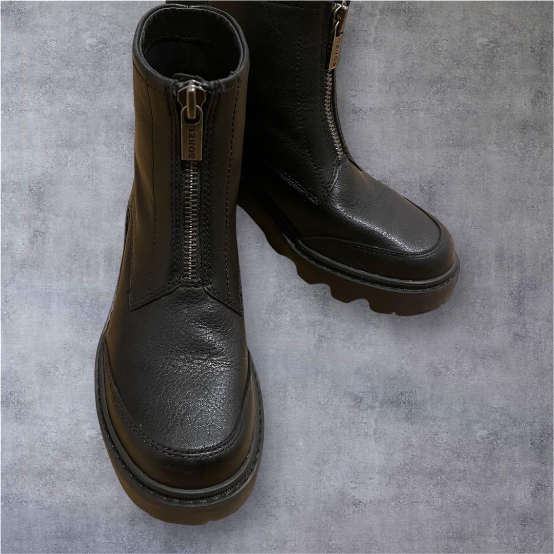 SOREL ソレル ジョアンナウ ジップ ショートブーツ