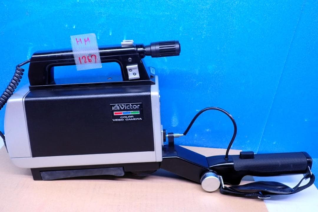 M1267#Victor カラービデオカメラ CV-2004 本体 ケーブル付き