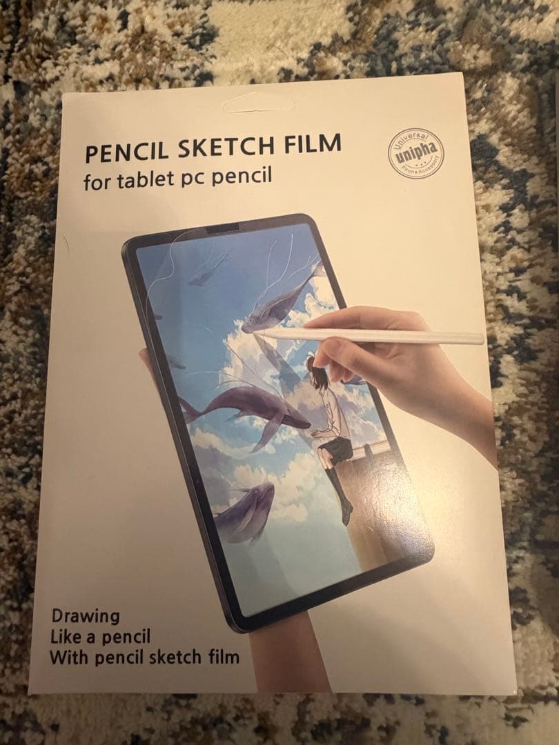 米国版　iPad 第10世代 64GB ブルー WiFi 画面保護フィルム付き