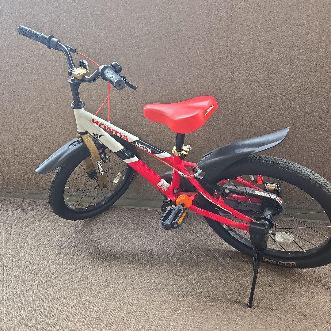 ロクマルD-bike Master 18インチ 子供用補助輪付自転車