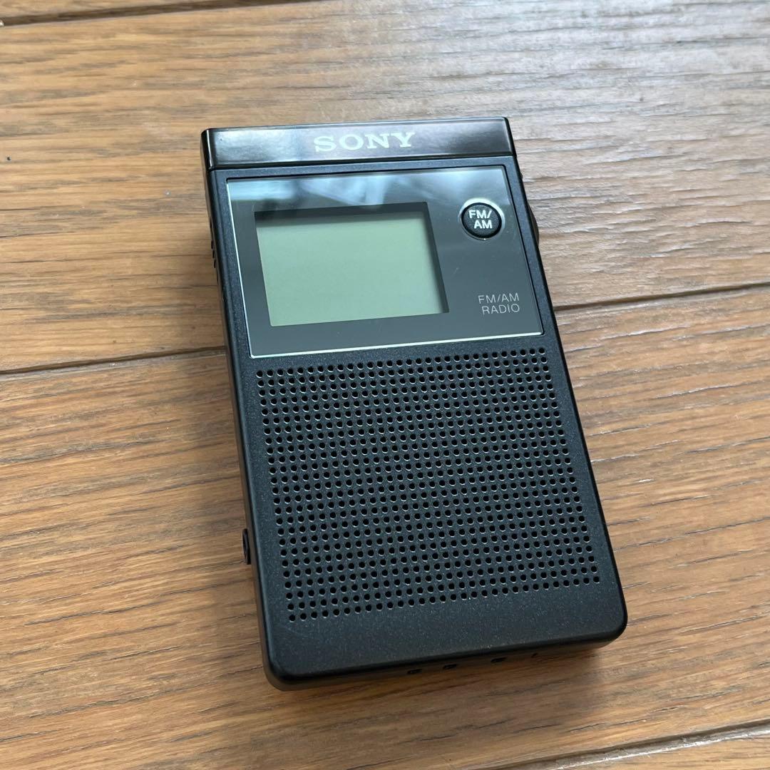 【美品】ソニー小型ラジオ SRF-R356