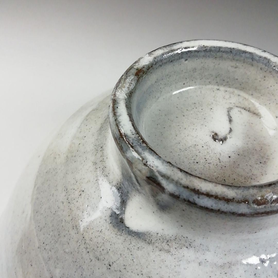 Ｔ７１３　茶碗　『粉引茶碗』『武さし乃窯 造』　共箱　抹茶碗　茶道具