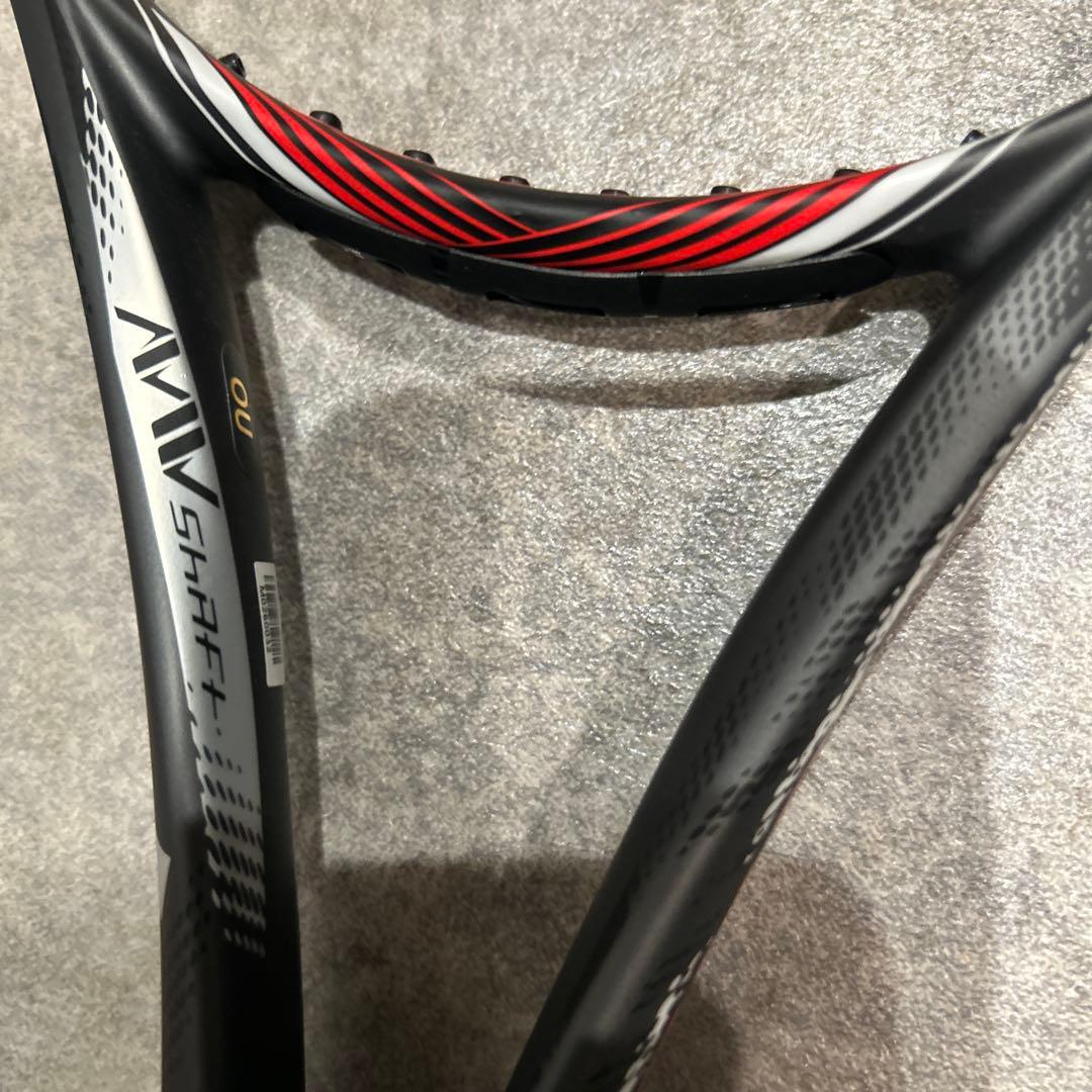 D FORCE V-TOUR新品 0U ソフトテニスラケット ブラック/レッド