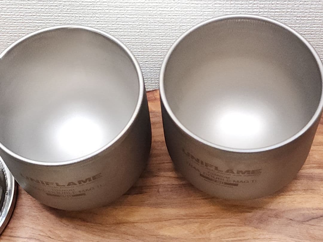 UNIFLAME トレイルダブルマグ Ti 250 ユニフレーム カップ