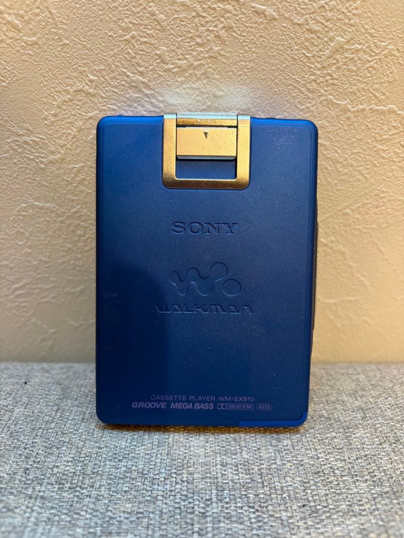 SONY ウォークマン WM-EX910 本体色 ブルー