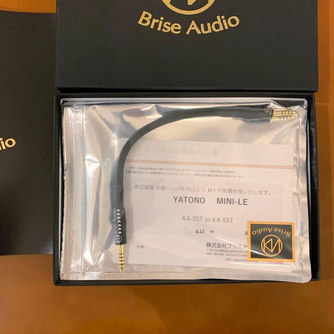 値下 ほぼ新品 Brise Audio YATONO-MINI LE 4.4mm