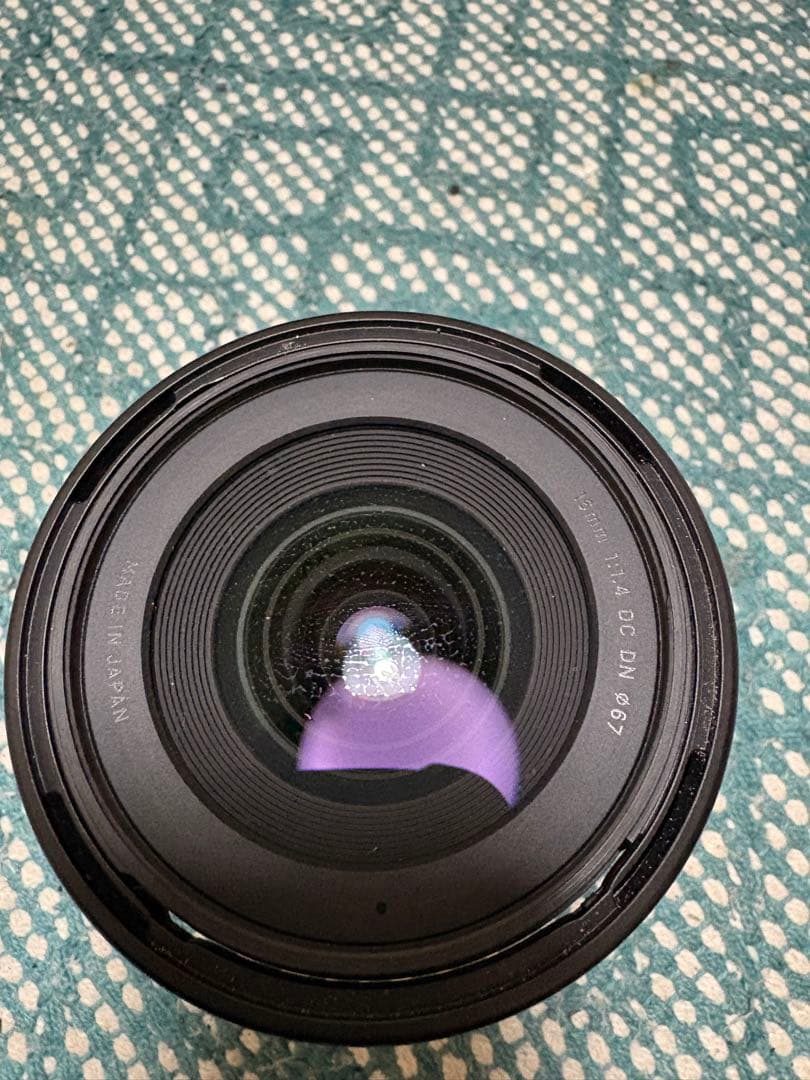 シグマ単焦点レンズ f1.4 16mm