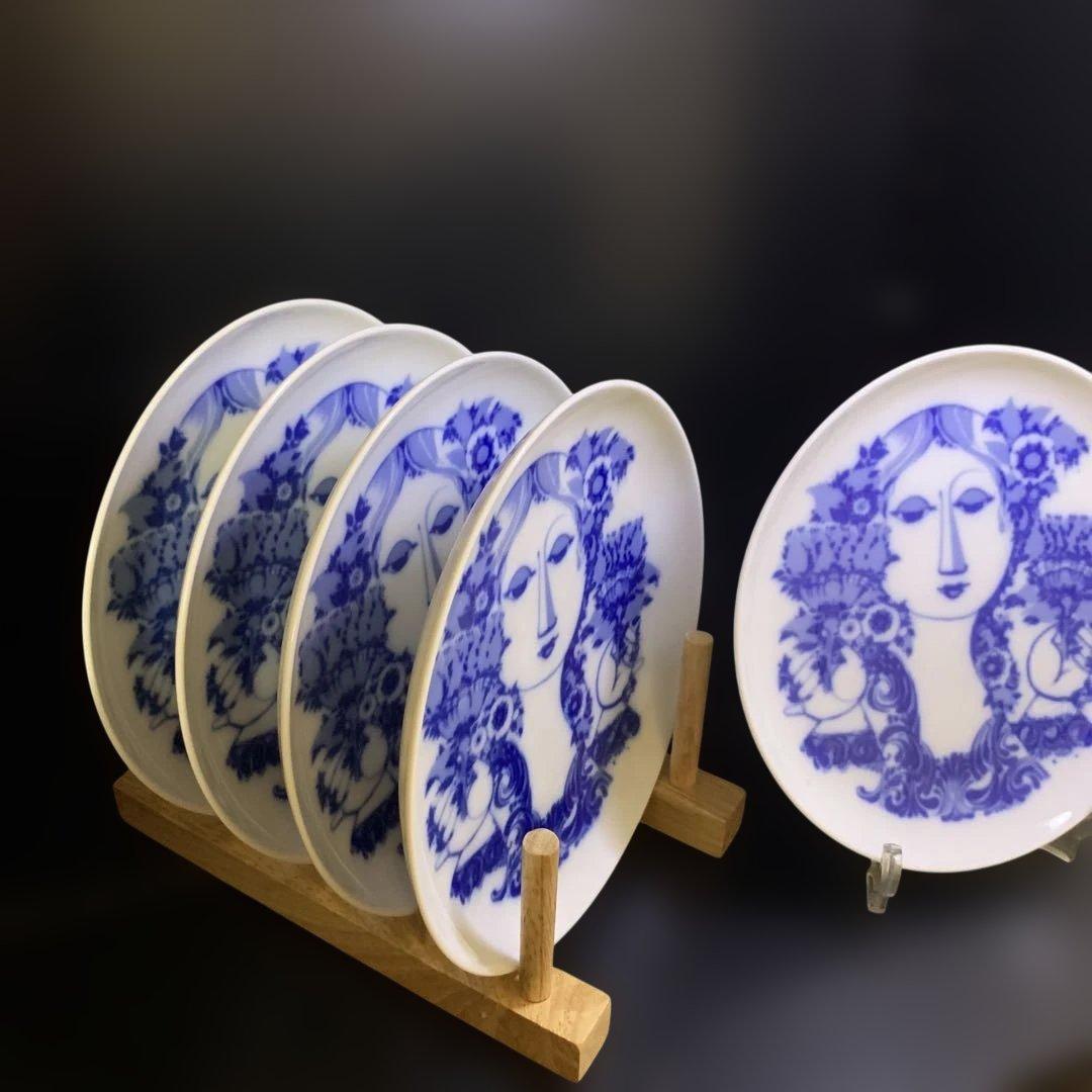 [美品]ドイツ　ローゼンタール 16.5cnプレート5枚セット