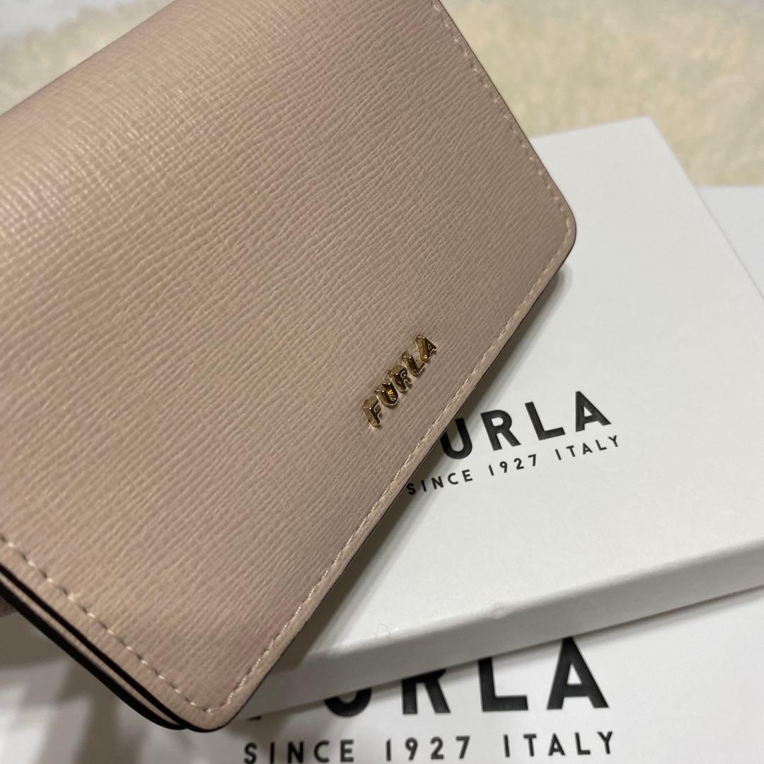 未使用　フルラ　Furla　名刺入れ　カード/パスケース　レザー