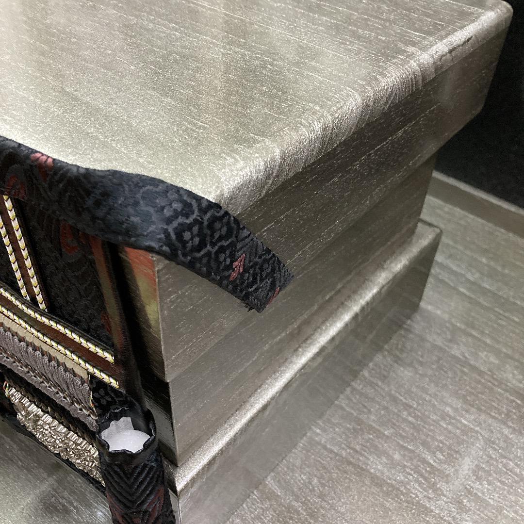 F4 訳あり特価！台巾75㎝位　五月人形鎧飾り　収納鎧飾り　五月鎧飾り