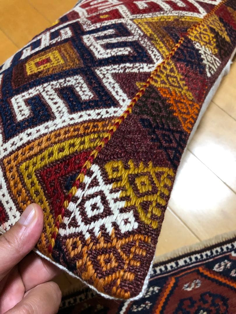 アンティークキリムクッションカバー