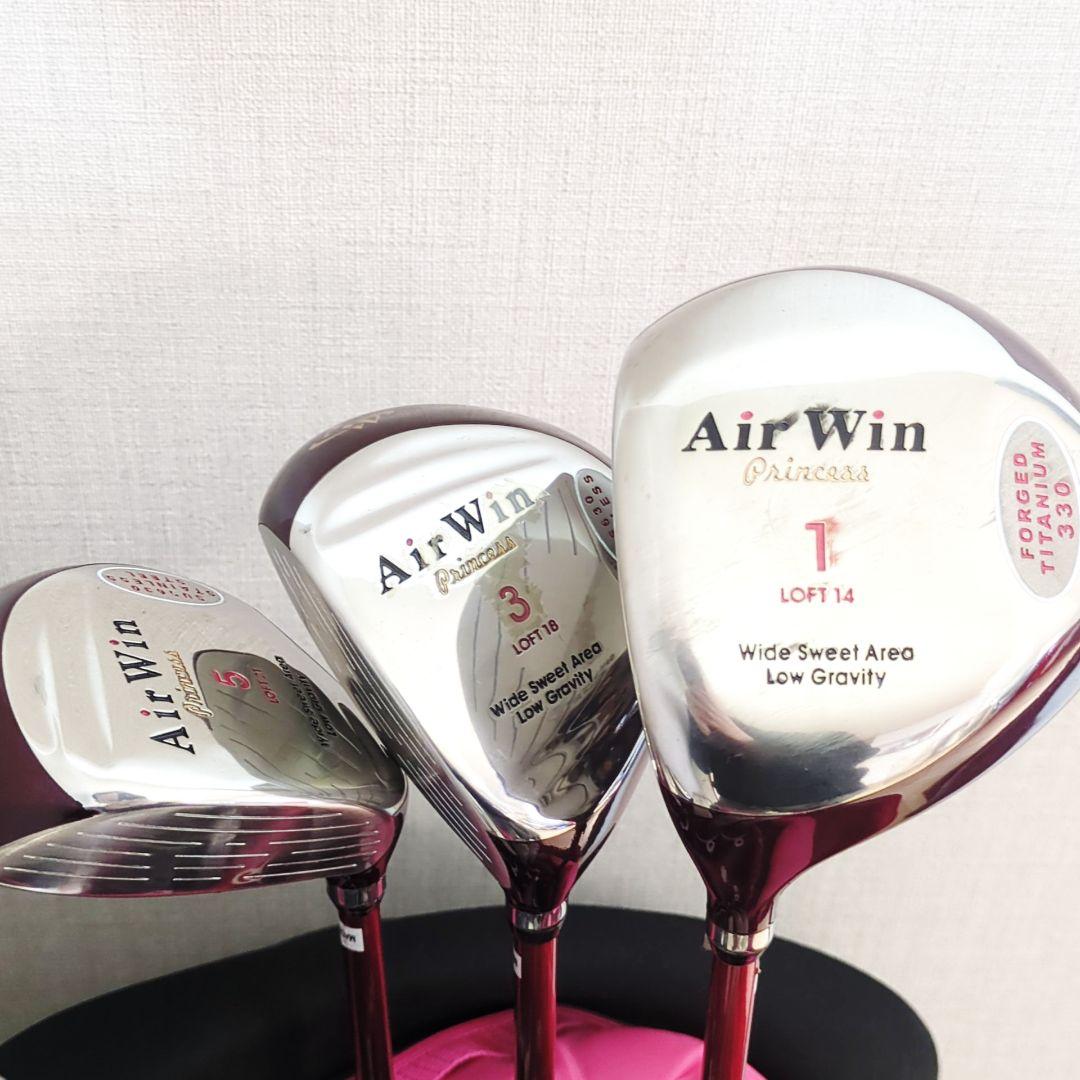 Air Win 11本セット レディース ゴルフセット エアウィン
