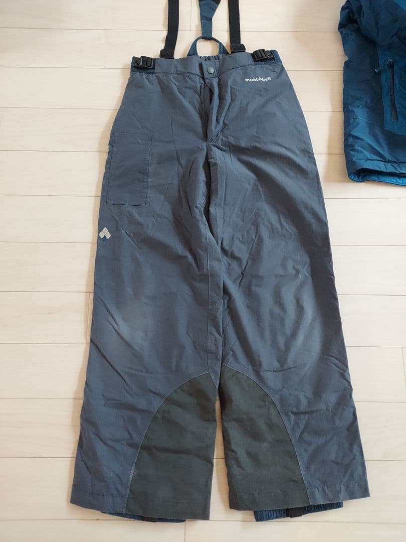 mont-bell パウダーステップ ジャケットアルパインパンツ上下150