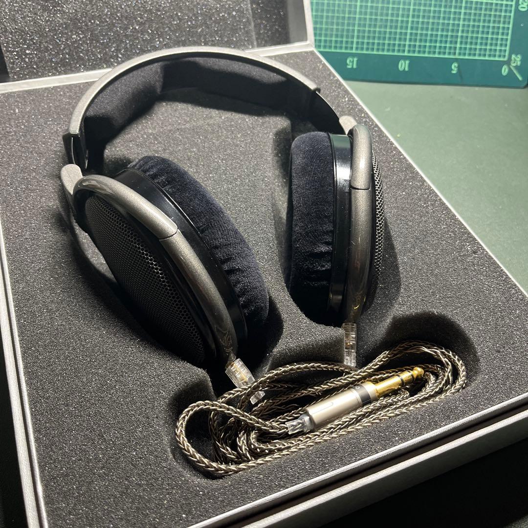 Sennheiser HD650 リケーブル可能ヘッドホン