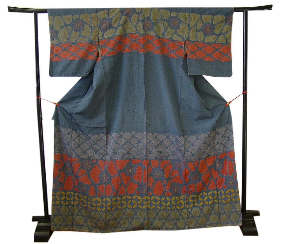 値下げ交渉ＯＫ！紬地 絞り入り 訪問着 正絹 Ｂ７６８