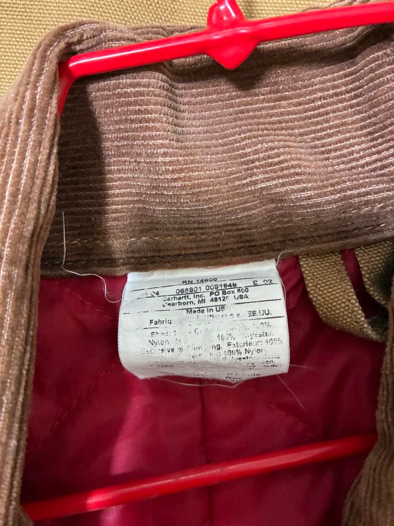 Carhartt 防寒ツナギオーバーオールキルト