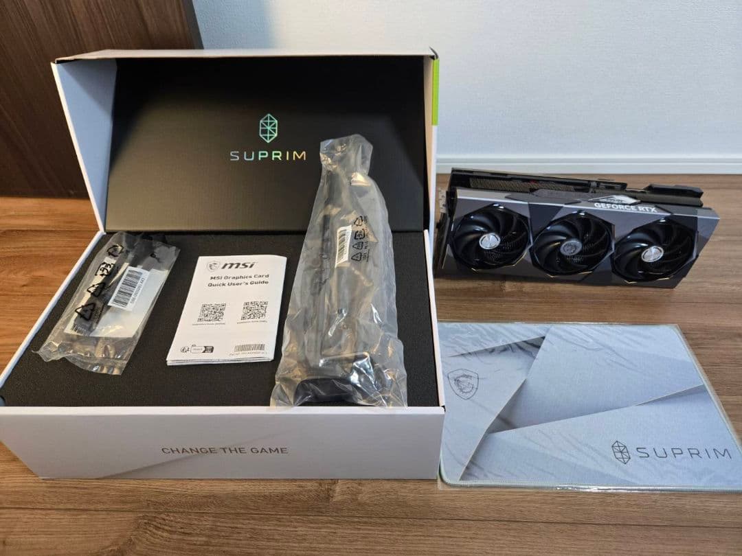 グラフィックボード・グラボ・ビデオカード MSI GeForce rtx4080 SUPRIM X