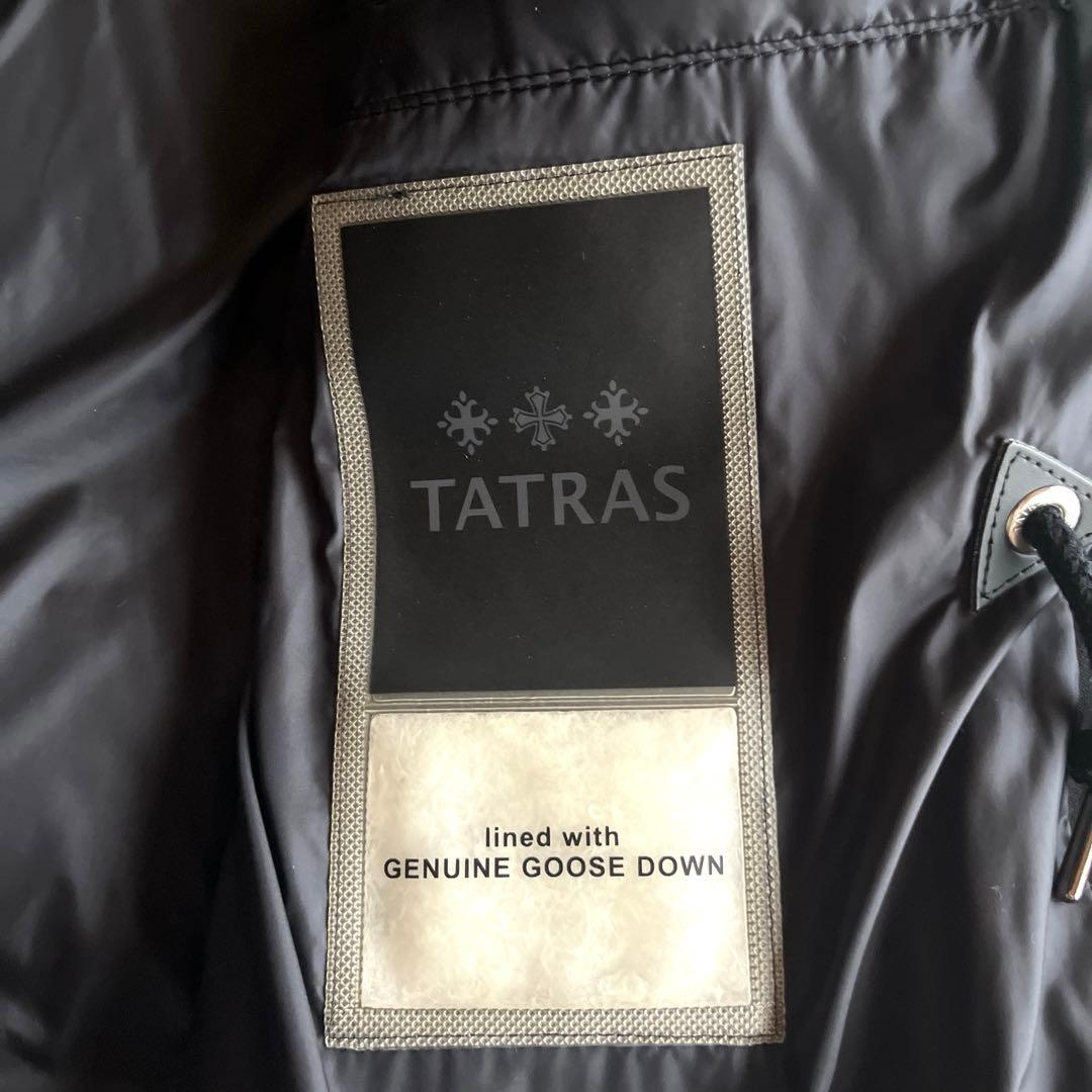 TATRAS・フード付ダウンジャケット・メンズ・タトラスハンガー付き
