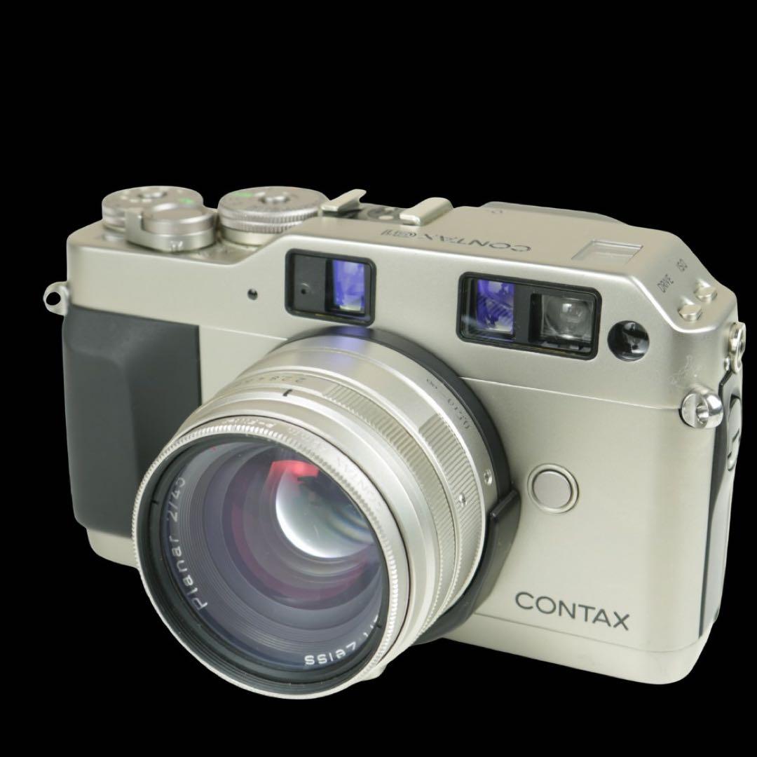 CONTAX G1 Carl Zeiss Planar 2/45 レンズ付属