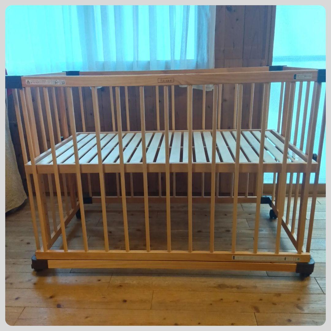 《❣１点限り❣》ファルスカ　ベビーベット 　ベッドサイドベッド03⭐︎