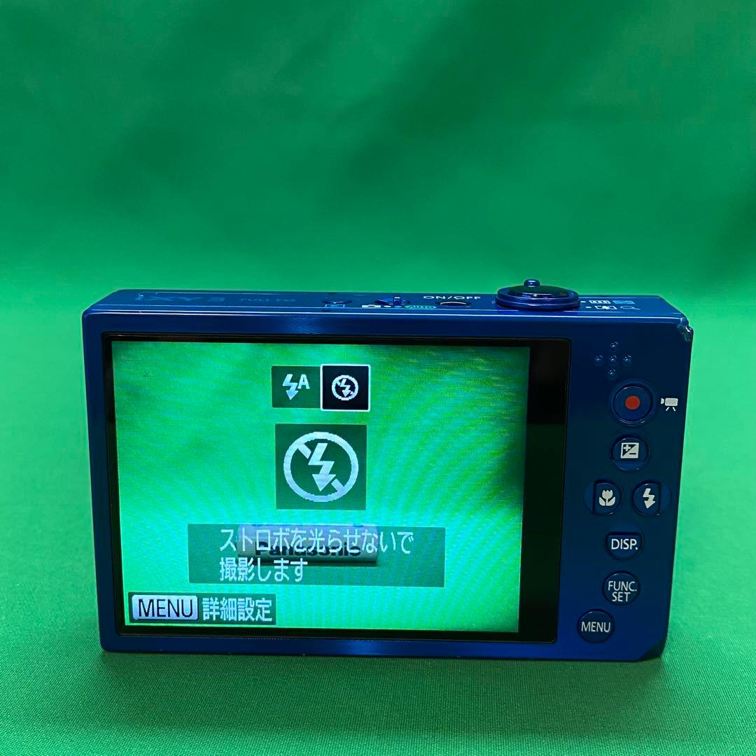 Canon IXY3 ブルー 動作品　バッテリー 充電器