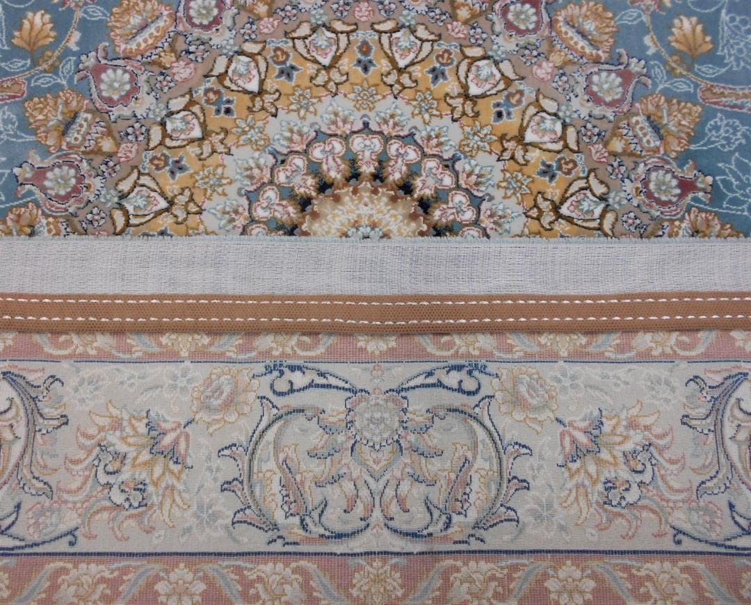 225万ノット！超高密度織 絨毯！本場 イラン産100×150cm‐200151