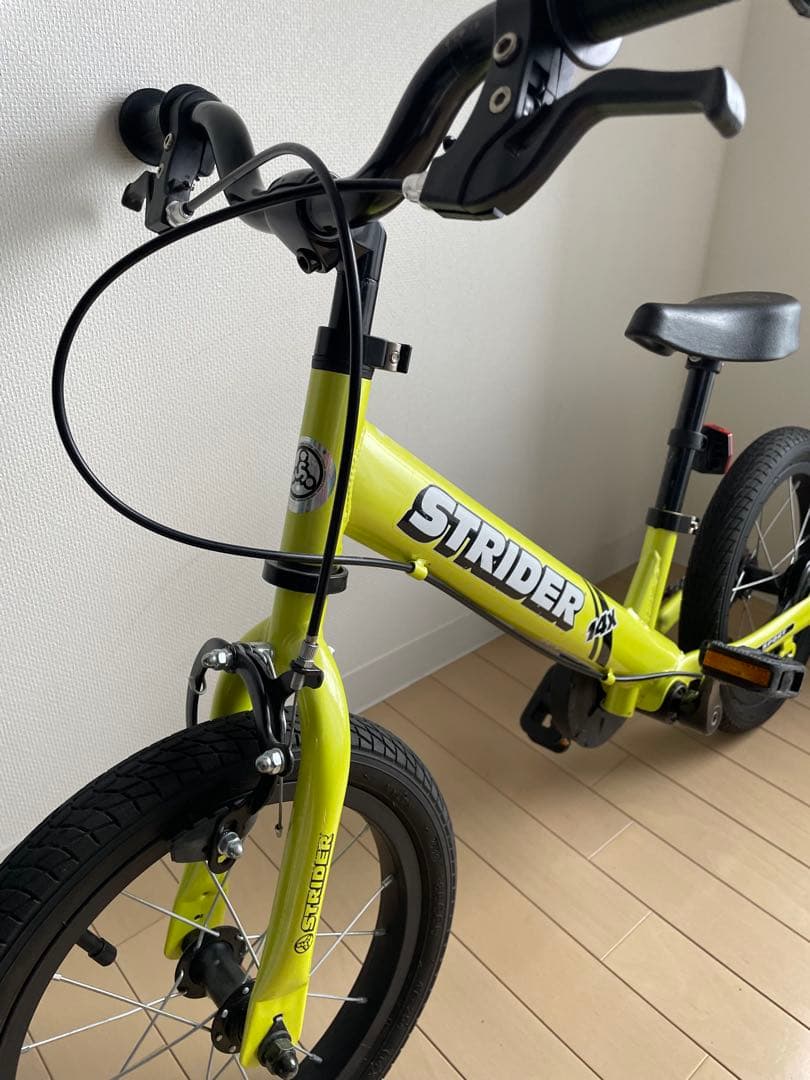 STRIDER 14x イエローキッズバイク