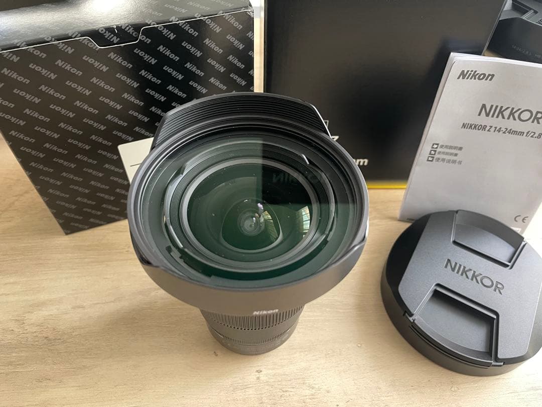 Nikon Z 14-24mm f/2.8 S 別売り112mmフィルター付き