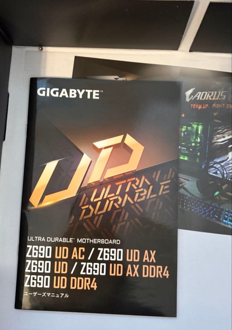 GIGABYTE Z690 UD AX（DDR5）＋Core i5-13600K