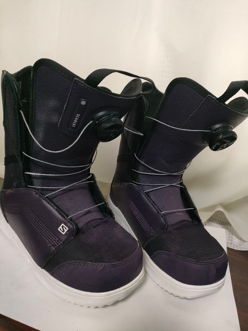 SALOMON　23-24モデルSCARLET 25.5センチ