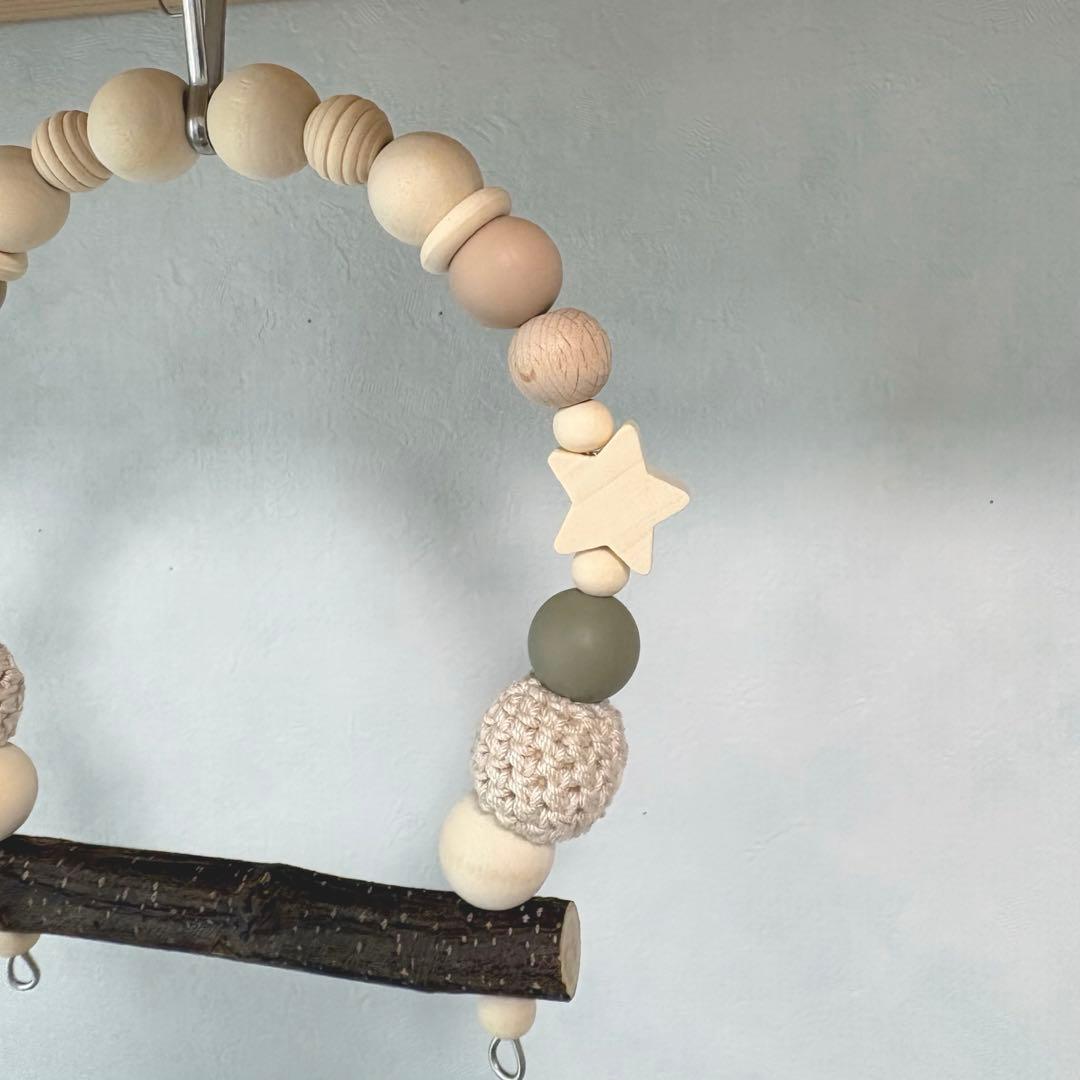 Hina＊『小鳥のブランコ：10cm幅』No.1295