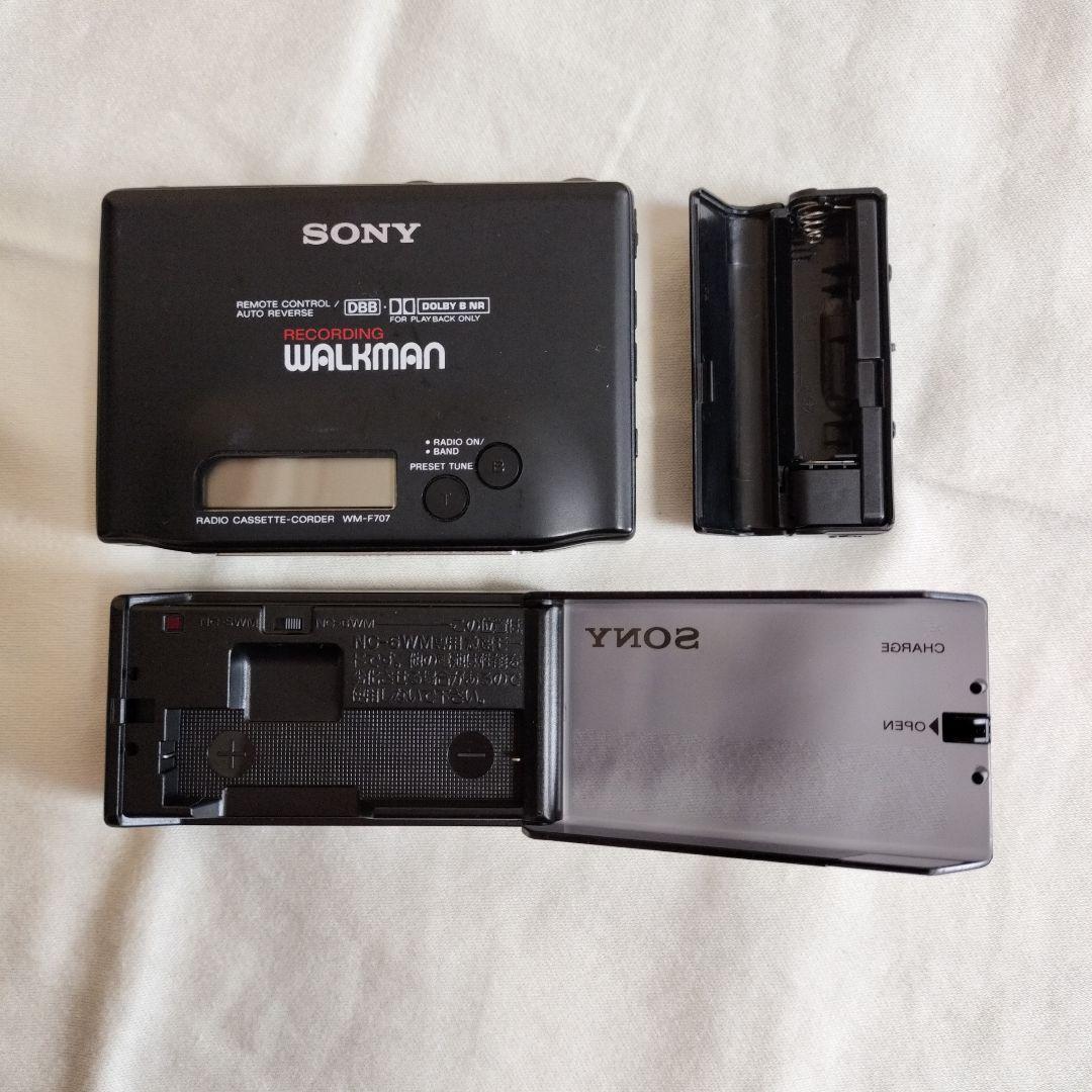 【ジャンク品】SONY ウォークマン WM-F707 ラジオカセットレコーダー